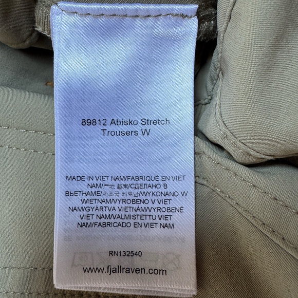 Fjällräven Tan Hiking Pants Women’s 29, Tan– Outdoor Pants - Picture 8 of 9